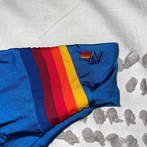 aviator nation sample high waisted bikini bottoms - Picture 2 of 4